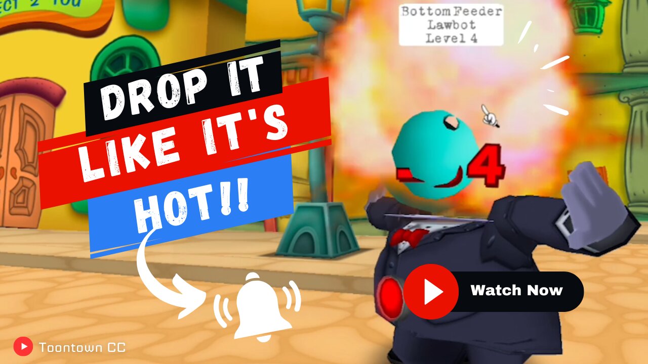 Drop It Like It's Hot! Or a Bowling Ball! (Toontown CC ep 5)