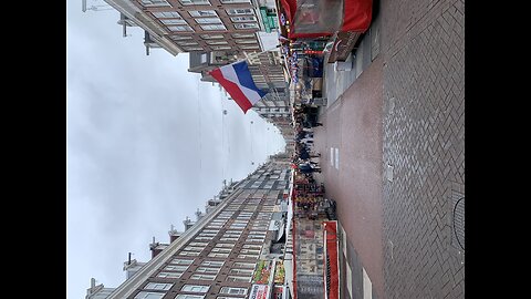 Coffee at Albert Cuyp Market Amsterdam