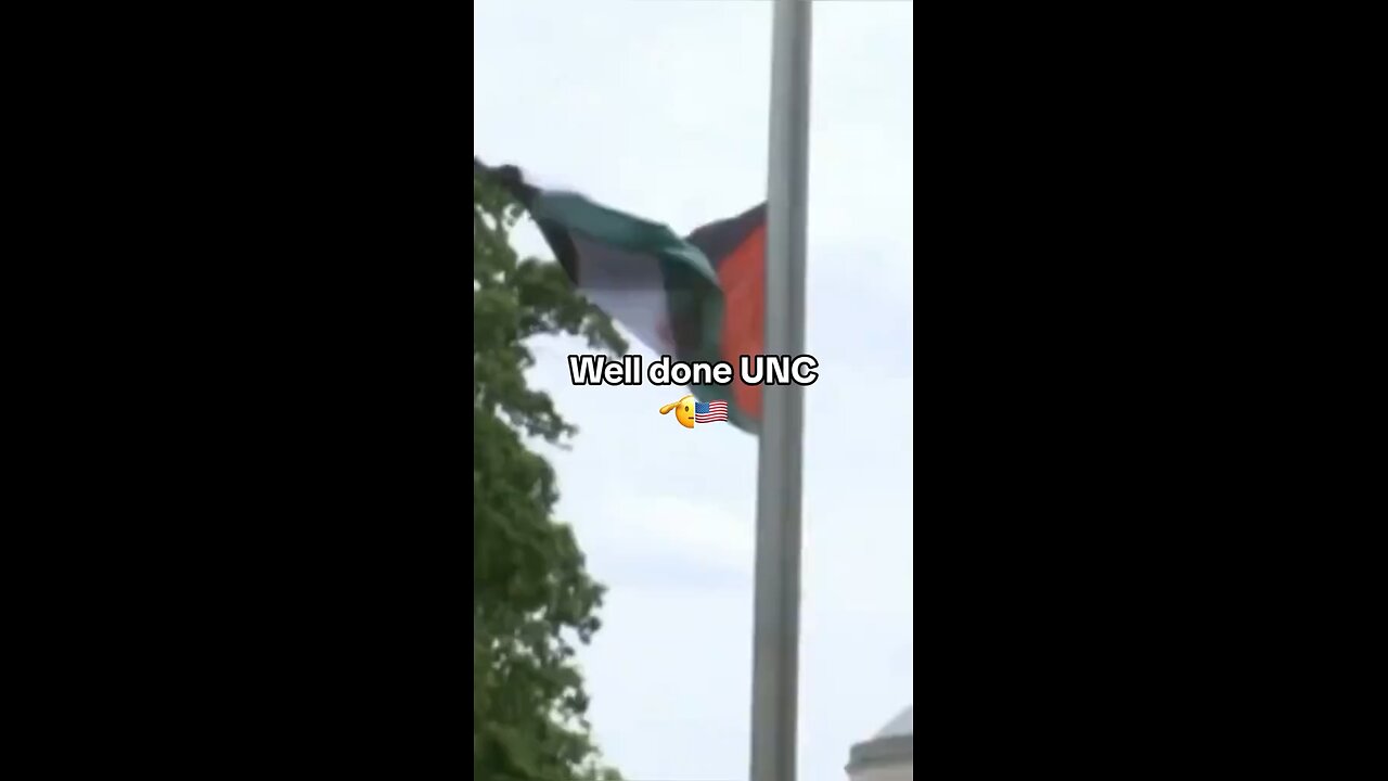 The next part of this video should be our “mostly peaceful protest” where we burn the other flag.