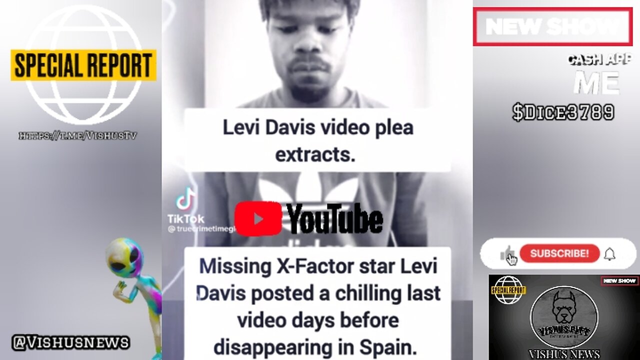 X-Factor 🌟 Star "Levi David" Last Video Plea Of His Disappearing In Spain... #VishusTv 📺