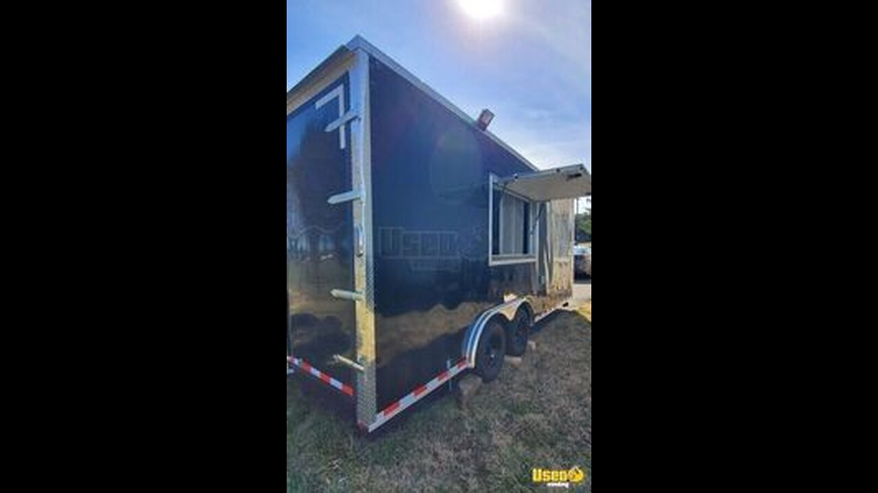 Turnkey Brand New 2022 - 8.5' x 20' Wood-Fired Pizza Trailer for Sale in Delaware