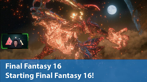 Starting Final Fantasy 16! | Final Fantasy 16 Episode 01 | Let's Play on PS5 Pro