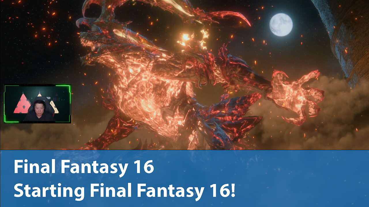 Starting Final Fantasy 16! | Final Fantasy 16 Episode 01 | Let's Play on PS5 Pro