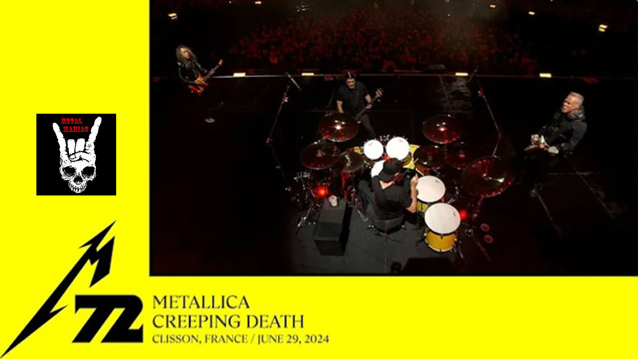 Metallica - Creeping Death (Clisson France - June 29 2024)