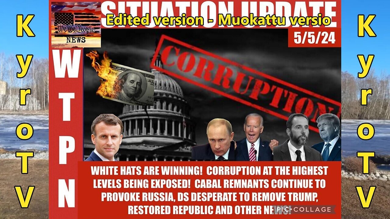 Situation Update - May 4, 2024 (edited version) (Swedish subtitles)