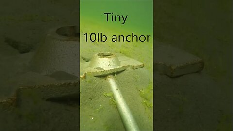 Tiny Anchor Holds Big Boat #shorts