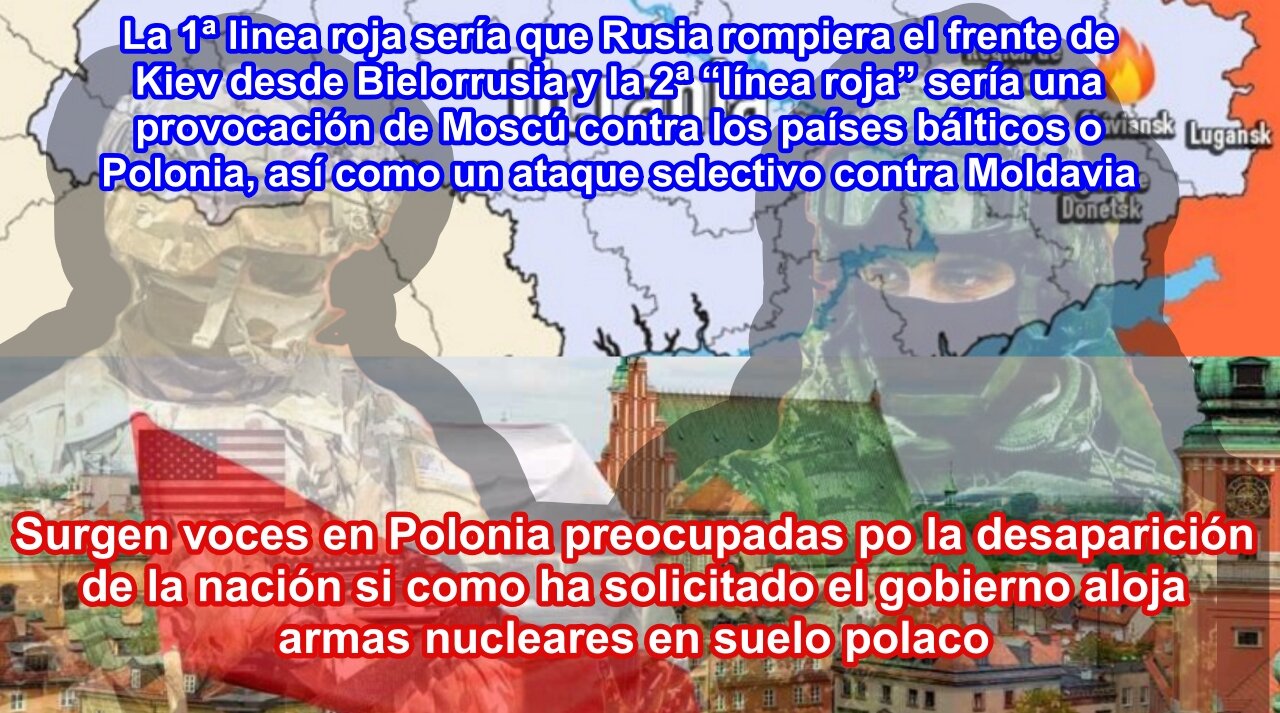 La OTAN pone dos líneas rojas a Rusia, si traspasa cualquiera de la dos intervendría en el conflicto