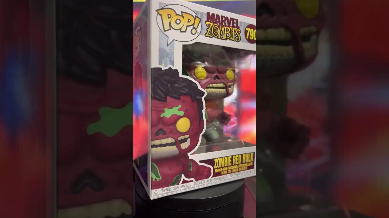 Zombie Red Hulk #funkopop #funkocommunity #shorts #sub #marvel #hulk #incrediblehulk #mcu #mcufan