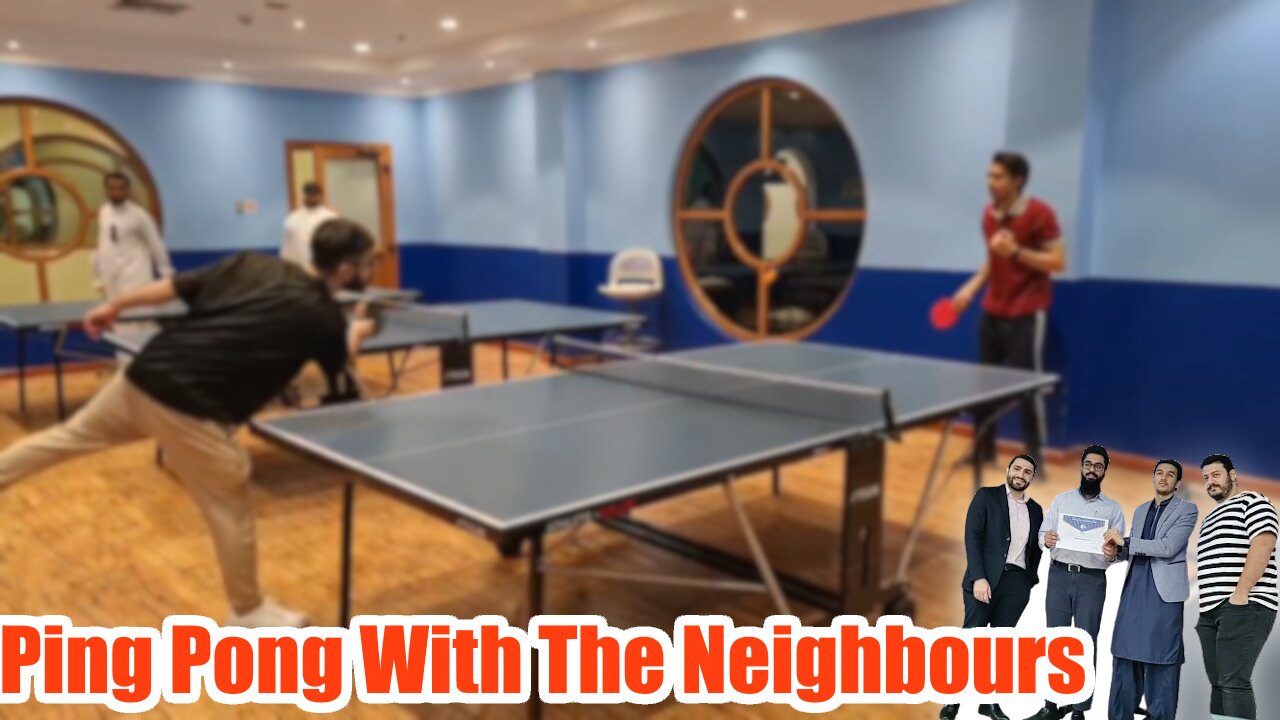 When You PingPong With Your Friends!