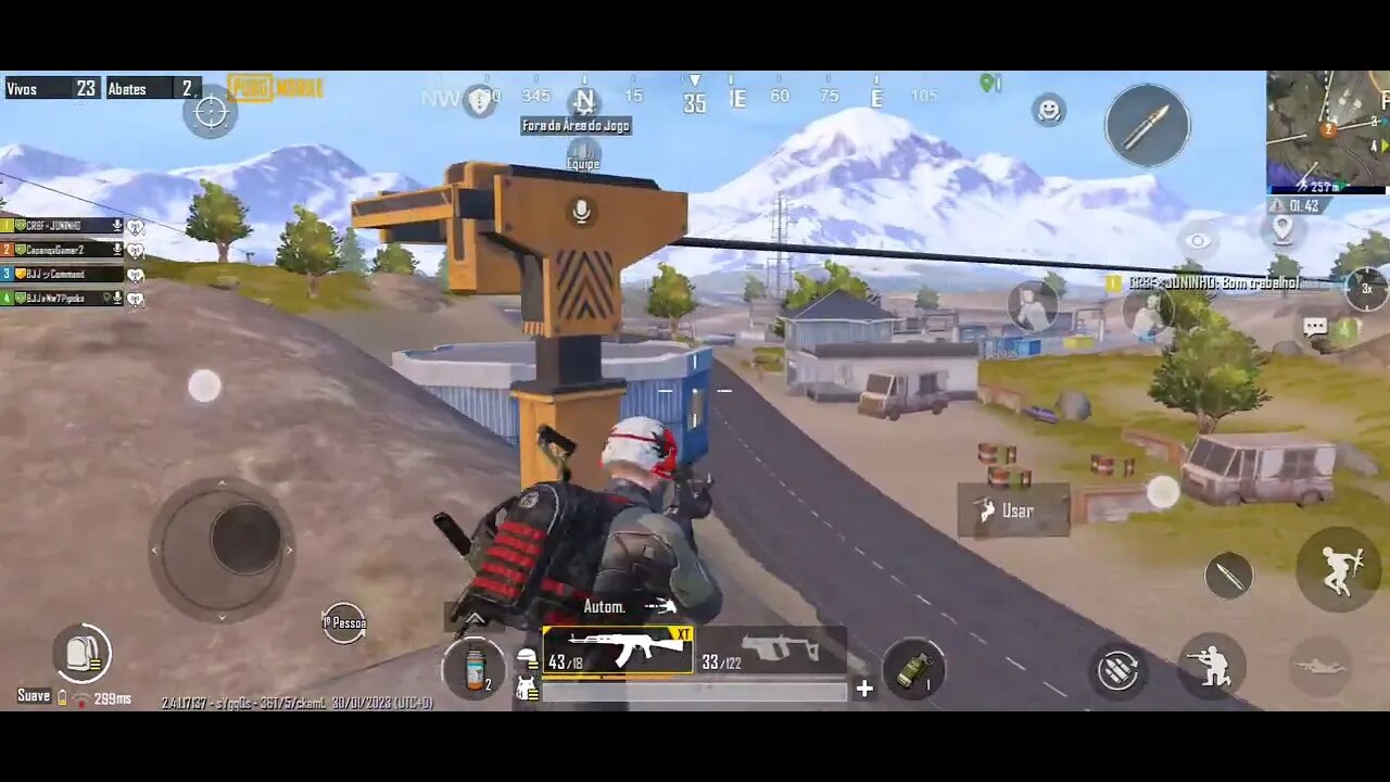 Várias plays para matar a saudade, jogando PUBG Mobile.(1)