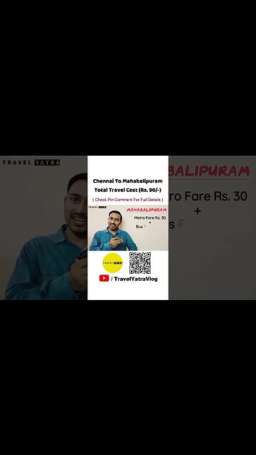 Chennai To Mahabalipuram Budget Travel In 90 Rupees