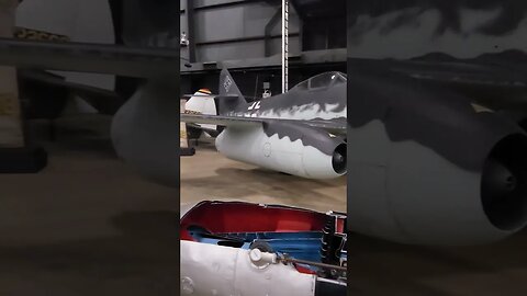 Me262 in the WW2 hanger