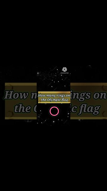 How many rings on the Olympic flag