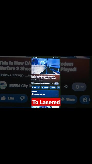 From Laser To Lasered - Graphic Content - Be Advised.