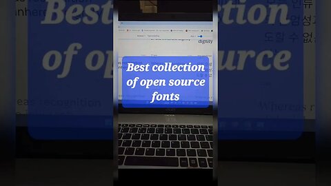 Best collection of open source fonts #shorts #youtubeshorts