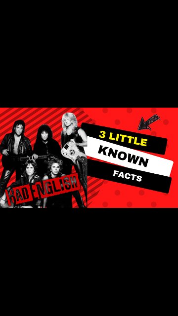 3 Little Known Facts Bad English