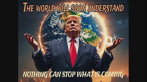 Antichrist 45: Pedo Psyop Trump Posts Image of Himself As Savior of the World!