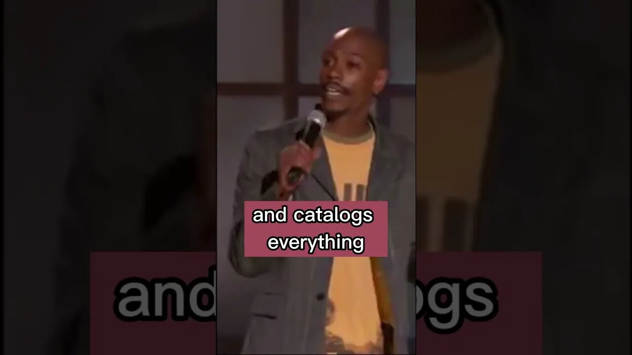 Dave Chappelle. White People