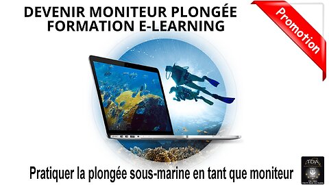 Affiliation, plongée scuba #online, formation devenir moniteur de plongée en 6 mois en ligne