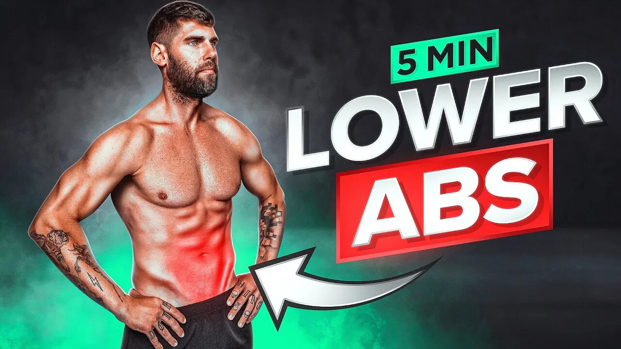 5 Min Lower Ab Workout (w/ Jump Rope)