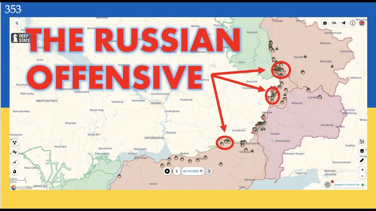HAS THE NEW RUSSIAN OFFENSIVE BEGUN? | Daily Update 353