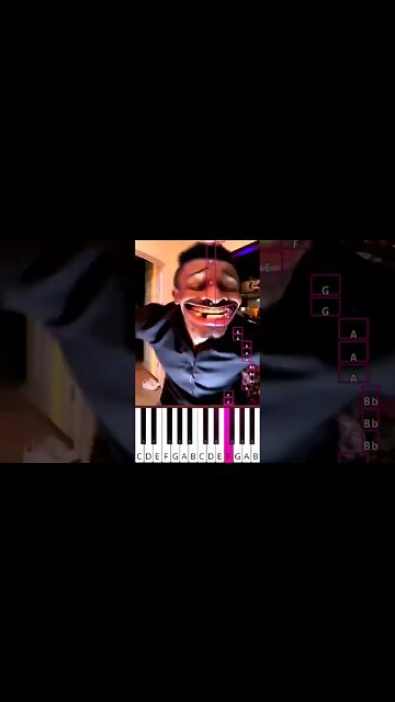 Skibidi Bop like That One Guy - Bloody Mary x Skibidi Bop Yes Yes Yes - Octave Piano Tutorial