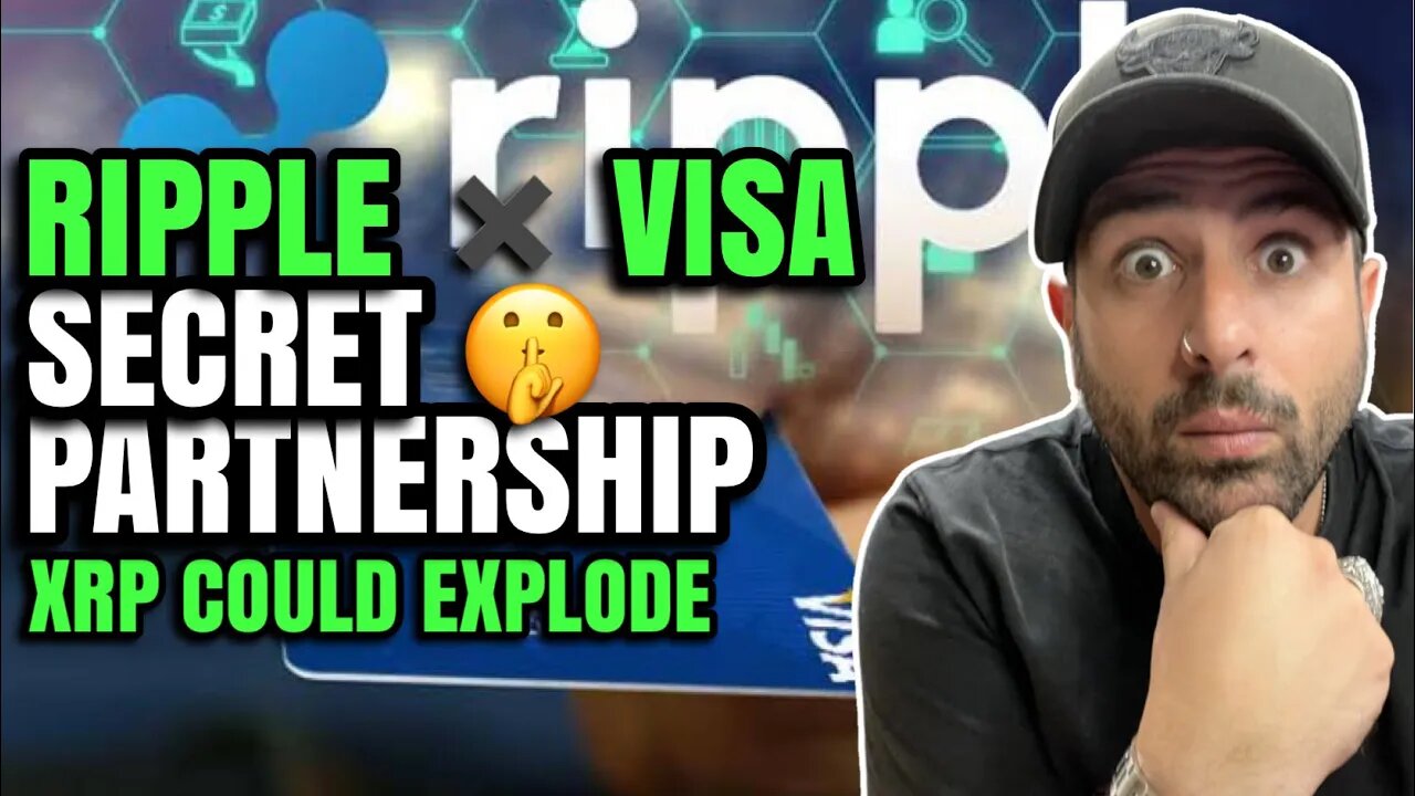 XRP RIPPLE & VISA SECRET PARTNERSHIP PRICE COULD EXPLODE | AI CRYPTO PROJECTS AGIX, FET, GRT FALL