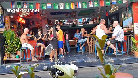 Pattaya daytime bar scene