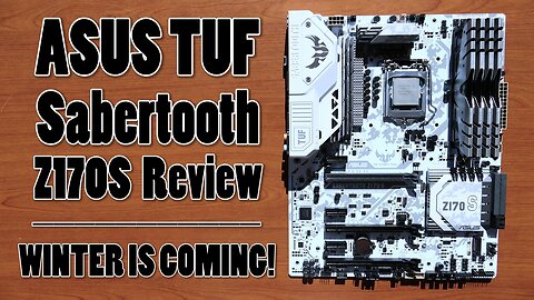 ASUS Z170S WHITE PCB Motherboard Review