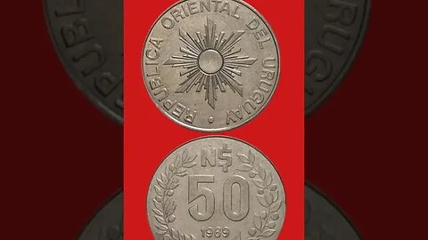 URUGUAY 50 NUEVOS PESOS 1989.#shorts #viral #coinnotesz