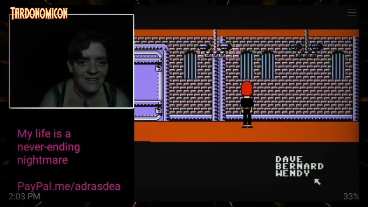 2021 10 26 1 trapped in the dungeon in maniac mansion