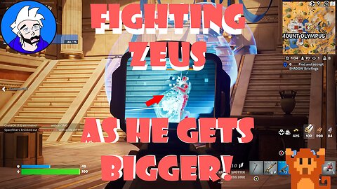 Fortnite | Fighting ZEUS!!! He's Getting Bigger!!!