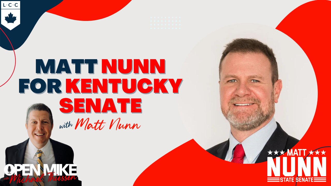 Business, Tax Reform & Government: Matt Nunn for KY State Senator