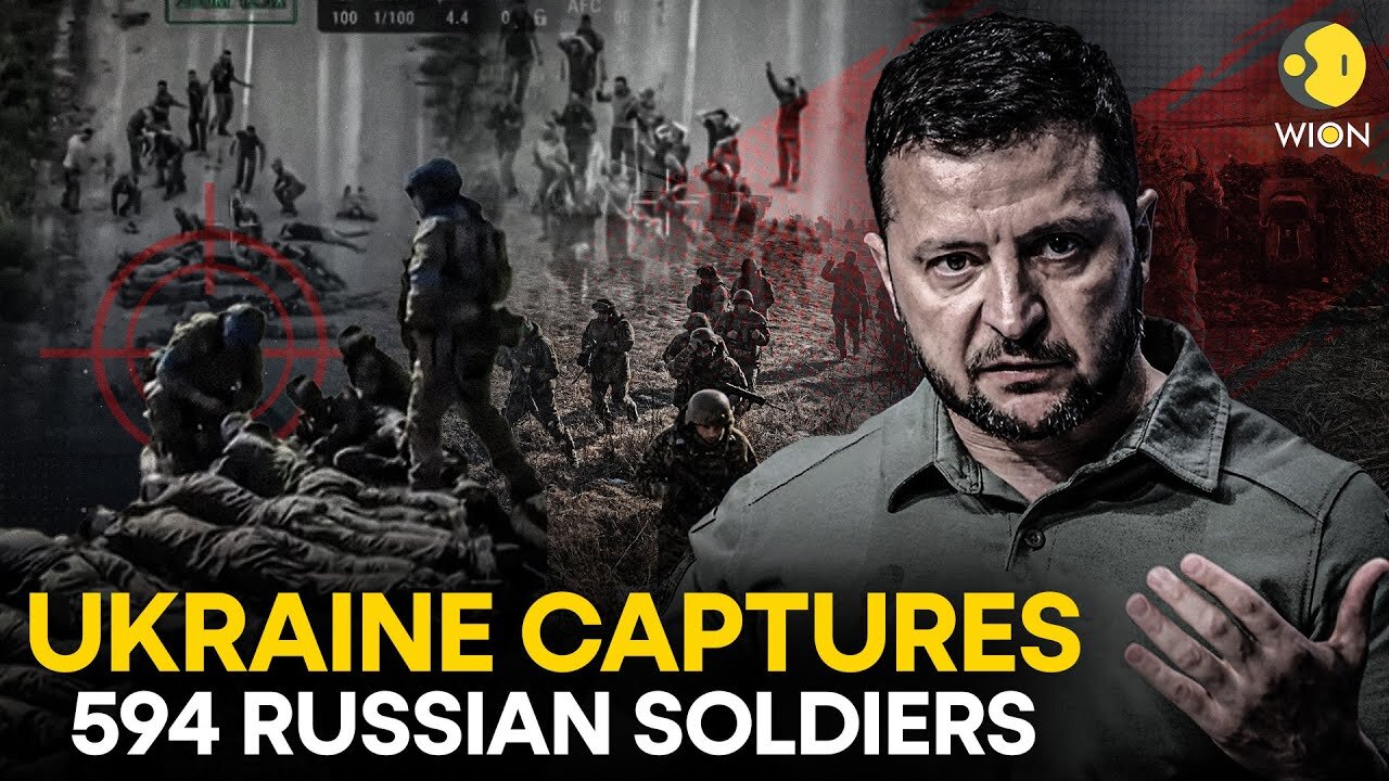 Ukraine captures 594 Russian soldiers during Kursk military operation | WION Originals