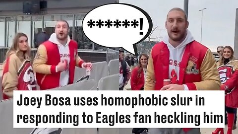 Joey Bosa ATTACKED By Woke Media, Accuse Him Of Homophobic Slur After Confrontation With Eagles Fans