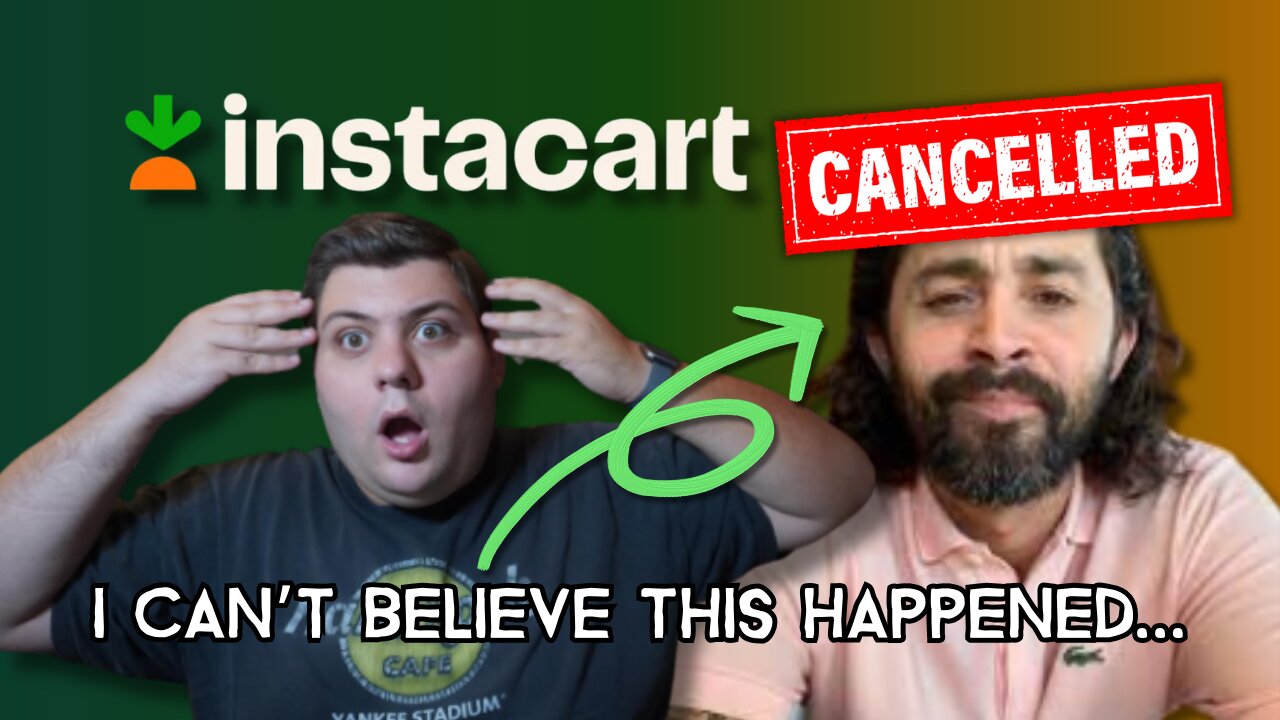 Instacart CANCELED Pedro Doordash Santiago! Are GigTubers in Trouble?! UberEats Grubhub