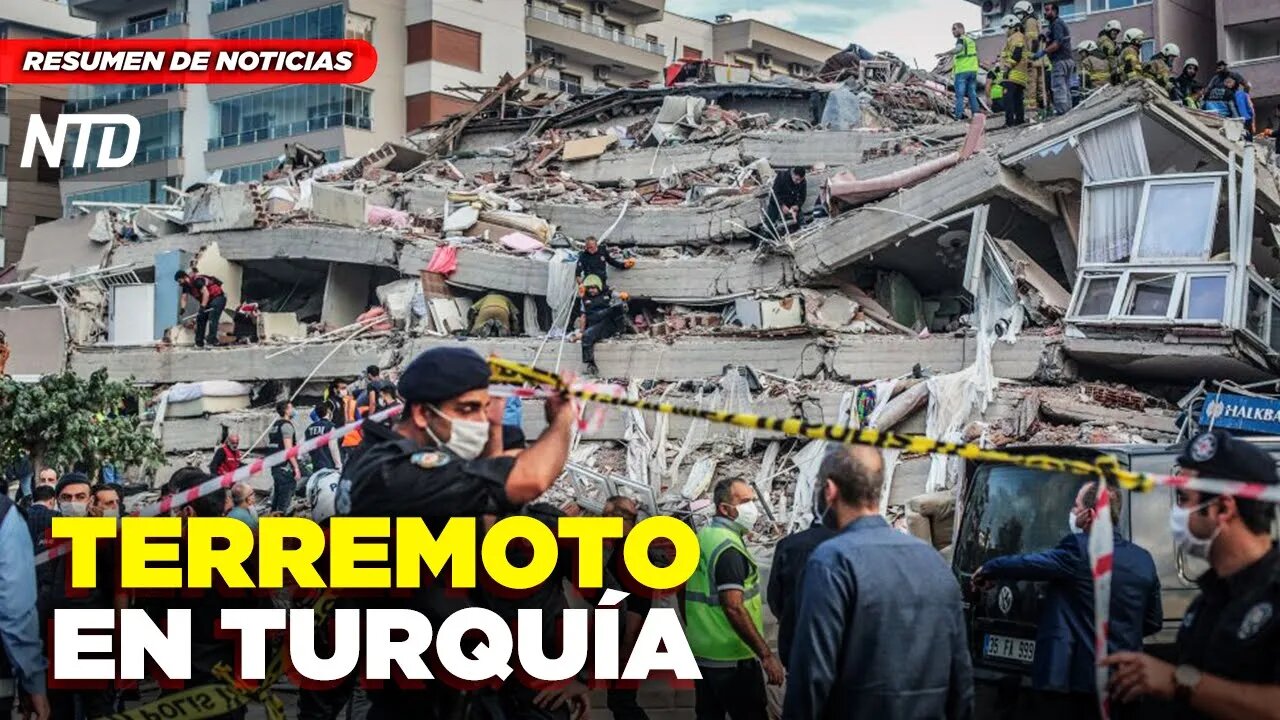 2700 muertos en fuerte terremoto; Trump responde a acusaciones del globo | NTD