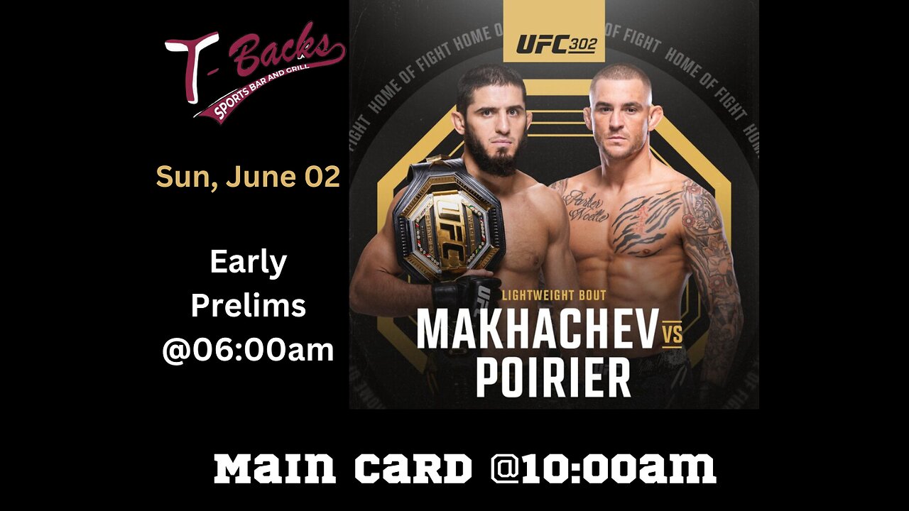 T-Backs Sports Bar and Grill Sports Schedule and Hot Dog Special for Sunday June 02, 2024