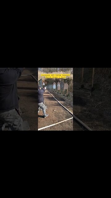 📸🤯🔫🔫🐐🫡🔫⚡️⚡️🤯Colonial RPC #uspsa A January Match Stage 03 Zach #unloadshowclear #ipsc #idpa