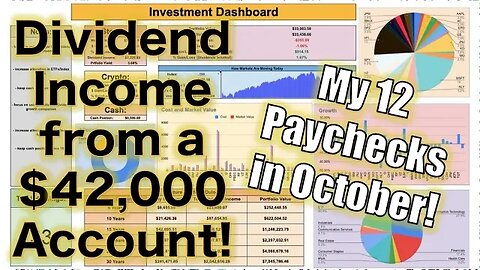 How much my Dividend Growth Portfolio Paid me in October! (My Most Dividends Ever!)