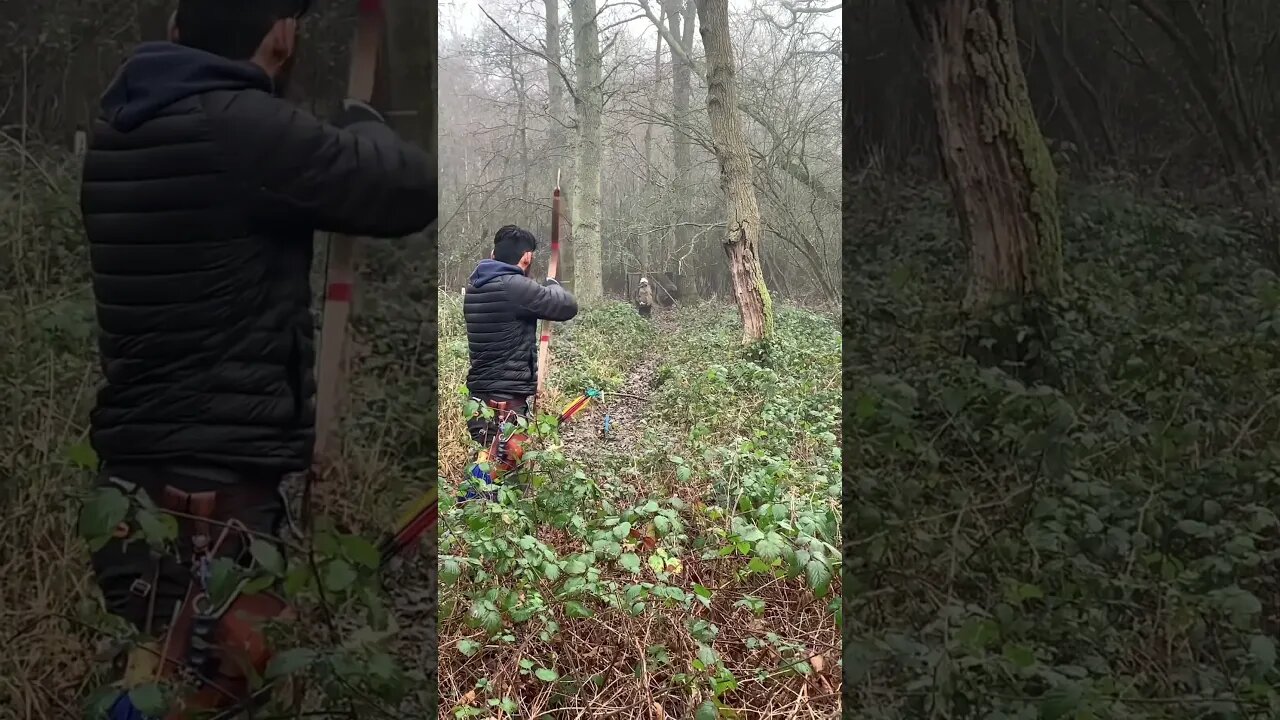66LBS BOW 3 SHOTS 3 DIFFERENT LOCATIONS 20 SECONDS