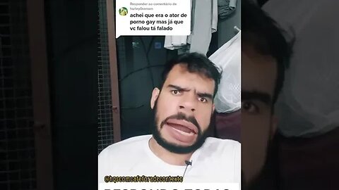 RESPONDENDO SEGUIDOR | ATOR GAY