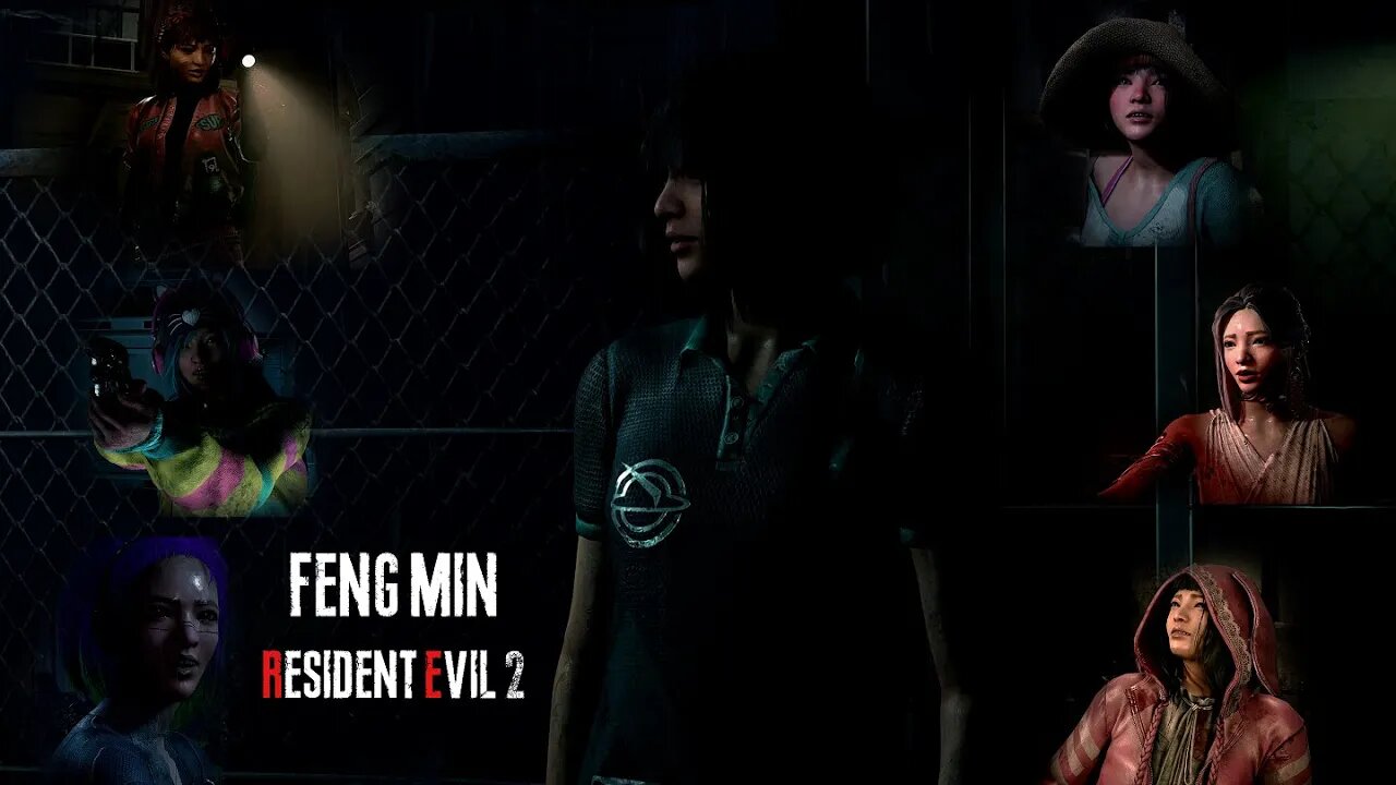 Resident Evil 2 Remake Feng Min from Dead by Light mod [4K]