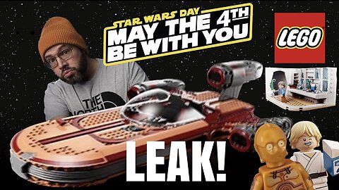 HUGE LEGO LEAK! LEGO Star Wars UCS Luke's Landspeeder PLUS ALL May the Fourth Promos!