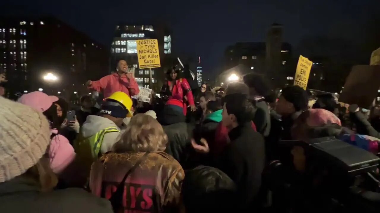 LIVE: Justice for Tyre Nichols Rally, Manhattan NYC