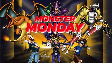 MONSTER MONDAY #36 - Pokemon/Yugioh/Digimon | 🍿Watch Party🎬