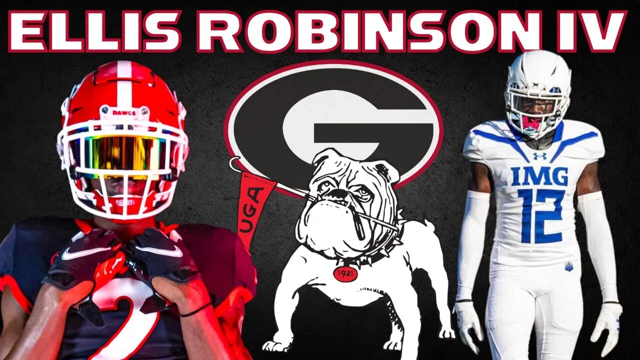 5 Star CB Ellis Robinson Commits To Georgia | Georgia Football Recruiting