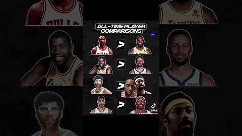 Thoughts on these comparisons ? #basketball #nba #sports #fypシ #tiktok