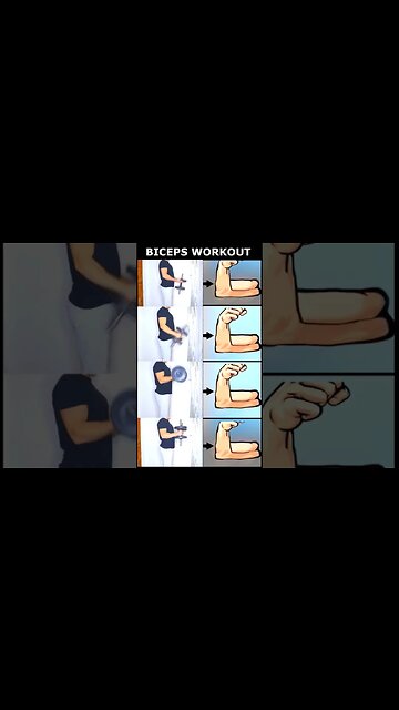 Biceps workout #fitness #bicepsworkout #fitnesstips #fitnessmotivation #muscles