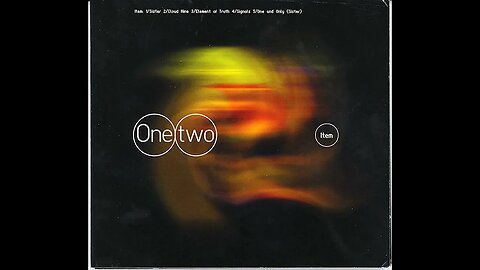 Onetwo - Sister - EP Track - Track 1 - 2004 - HD